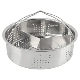 22421485 Sycooven Stainless Steel Vegetable Steamer Basket Insert Steaming 21 13cm Silver