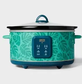 89658752 Tabitha Brown For Target 6 Quart Digital Slow Cooker -