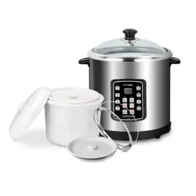 Tsp-1000 Tayama 810044280593 Stainless Steel 8-in-1 Multi-functional Electric Stew Cooker 10 Lite