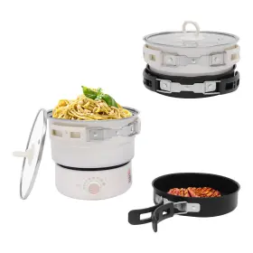 500w Tbvechi 316982233610 1.6l Mini Hot Pot Multifunction Split Electric Cooker With Steamer 110v New #3