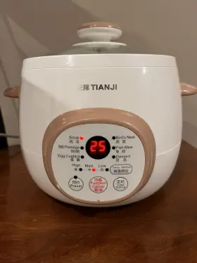 Dgd10-10bag Tianji Electric Stew Pot Inner Not Included. Tested