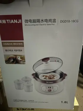 Dgd18-18cg Tianji Electric Stew Pot 1.8l