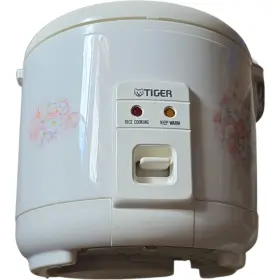 Jnp-0720 Tiger Jpn-0720 White 4 Cups Uncooked /8 Cooked Electronic Rice Cooker/wa