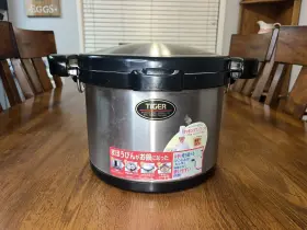 Nfb-a520 Tiger Stainless Steel 5.2 Liter Thermal Magic Cooker Made In Japan #2