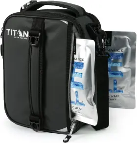 5-54135-01-0e Titan By Arctic Zone High Performance Fridge Cold Expandable 8 In X 4 10.25 Inch Black