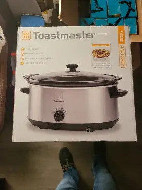 Tm-701sc Toastmaster New Niob 7 Quart Slow Cooker With Removable Crockpot Tm-701sc Toastmaster New Niob 7 Quart Slow Cooker With Removable Crockpot