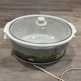 Tsc6cb Toastmaster 6 Quart Slow Cooker By Art Sailboat Bay And Lighthouse