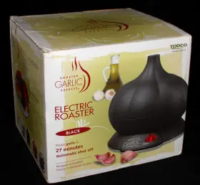 Todco Gr301-3 New Open Box Roasted Garlic Express Electric Roaster Black