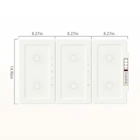 Toprated 653998512620 Electric Splicing Hot Plate Food Warming Mat Metal Foldable And Portable Hea #2