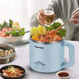 Topwit 631384987900 Electric Pot Mini Ramen Cooker 1.6l Noodles Hot M #2 Topwit 631384987900 Electric Pot Mini Ramen Cooker 1.6l Noodles Hot M #2