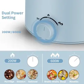 Topwit 631384987900 Electric Pot Mini Ramen Cooker 1.6l Noodles Hot M #3 Topwit 631384987900 Electric Pot Mini Ramen Cooker 1.6l Noodles Hot M #3