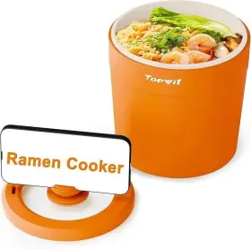 A101 Topwit Portable Electric Ramen Cooker 1l - Hot Pot With Overheat And Boil Dry Protection