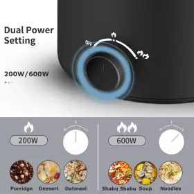 T160a Topwit Hot Pot Electric 1.6l Ramen Cooker Multifunctional Electr #3 T160a Topwit Hot Pot Electric 1.6l Ramen Cooker Multifunctional Electr #3