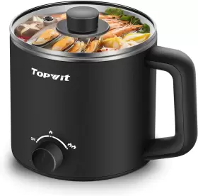 T160a Topwit Hot Pot Electric 1.6l Ramen Cooker Multifunctional Electr T160a Topwit Hot Pot Electric 1.6l Ramen Cooker Multifunctional Electr