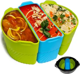 Tovu Makings 711181941685 3 Pc Silicone Slow Cooker Liners Set Pot Li