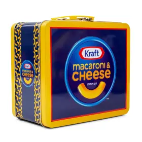 604660 Toynk Kraft Macaroni And Cheese Retro Metal Lunchbox Reusable Storage Blue 604660 Toynk Kraft Macaroni And Cheese Retro Metal Lunchbox Reusable Storage Blue