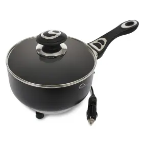 156-03233 Travel Time 12v Cooking Pot With Cover Universal For Most Vehicles Non-stick Surface