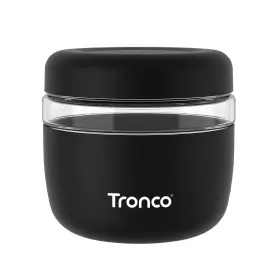 B0cs2vqy7j Tronco 24 Oz Glass Lunch Bowl Container With Lid Food Black