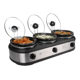 Tru 655772015242 Triple Buffet Server Three 2-1/2-quart Removable Inserts