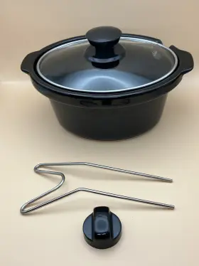 Bs-318lr Tru Triple Slow Cooker 1.5 Quart Oval Replacement Crock Knob- Model