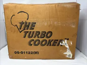 08-01122 Turbo Cooker 4-in-1 Cooking System #08-01122 As Seen On Tv New Open Box