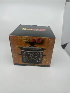 Uncanny Brands 840790121291 Dragon Ball Z 2 Quart Slow Cooker Dbz Rare 2021