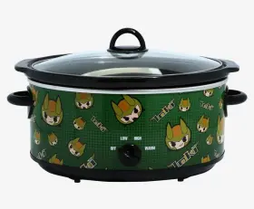 Uncanny Brands 840790123547 Marvel Loki 7 Quart Slow Cooker By