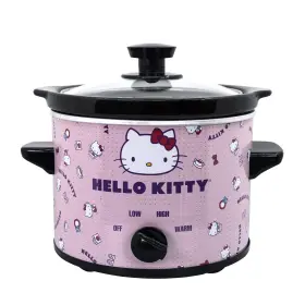 B09zq1zh6v Uncanny Brands Hello Kitty 2 Quart Slow Cooker - Cook With Your Favorite Sanrio Char