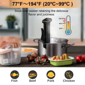 1100w Upesitom 652726881373 Sous Vide Machine Cooker Ipx7 Waterproof Immersion Circulato #2
