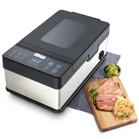 V Vesta Precision 031192734768 All-in-one Sous Vide Cooker Waterless Bagless With Built-in Probe Preserv
