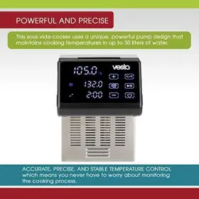 V Vesta Precision 852916008294 Sous Vide Cooker By - Imersa Pro Powerful Pump De #2 V Vesta Precision 852916008294 Sous Vide Cooker By - Imersa Pro Powerful Pump De #2