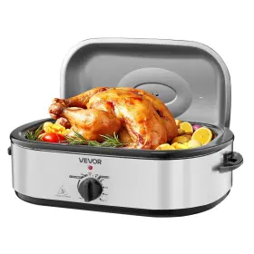 Vevor 197988703259 Roaster Oven 18 Quart Electric 150-450 F Adjustable Temperature Elect