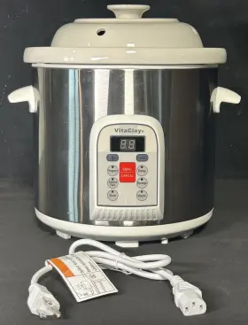 Vm7800-5s Vitaclay 6in1 Smart Multi-crock Nft Stock Pot Used