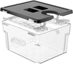 Vpcok Direct 445036280249 Sous Vide Container With Lid Double-door-opening Design 11.65 Quart Pot S