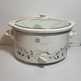 106661x Wal Mart Wal-mart 5-quart Oval Slow Cooker Model With Carrying Case