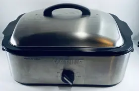 Ro18b Waring Pro 18 Quart Roasting Pan Oven Triple Rare Great Condition Ro18b Waring Pro 18 Quart Roasting Pan Oven Triple Rare Great Condition