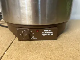 Am14 Weck Automatic Canner Type Ac 14 Electric Canning Pot #2 Am14 Weck Automatic Canner Type Ac 14 Electric Canning Pot #2