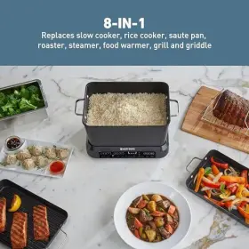 West Bend 072244891256 Versatility Plus Slow Cooker Large-capacity Non-stick Multicooker With Varia #3