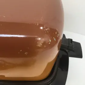 15276 West Bend Vintage 6 Quart Slow Cooker 5 Settings Autumn Gold Orange Brown Works #3