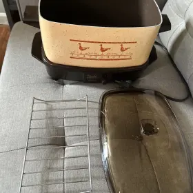 84076 West Bend Vintage 6 Quart Multi Purpose Slow Cooker 5 Settings Slo - Works #3 84076 West Bend Vintage 6 Quart Multi Purpose Slow Cooker 5 Settings Slo - Works #3