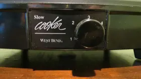 84176 West Bend Slow Cooker 6 Quart Very Good Condition Works Great #2