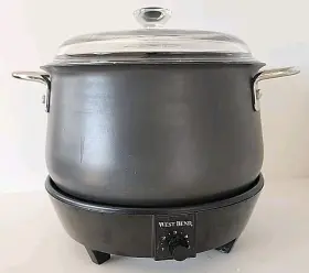 84274 West Bend 4 Quart Professional Series Slow Cooker Lazy Day Slo Pro Tested Usa #3
