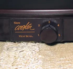 84860 West Bend 4 Or 6 Quart Slow Cooker Replacement Power Base Griddle With Cord #3