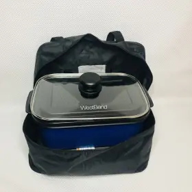 87905b West Bend Slow Cooker/ Skillet Lg Capacity Non-stick Variable Temperature With Bag #2