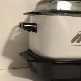 9151 West Bend 6 Quart Slow Cooker Crock Roaster Oven Griddle Smoke Glass Lid Works #3 9151 West Bend 6 Quart Slow Cooker Crock Roaster Oven Griddle Smoke Glass Lid Works #3