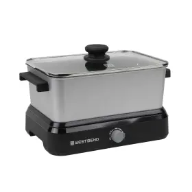 West Bend B08b3gqsm3 Versatility 5- Quart Slow Cooker Non-stick Cooking Vessel And Vari-temp
