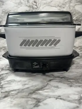 C-004 West Bend Vintage Multipurpose Slow Cooker 6 Qt