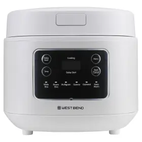 Rcwb2lwh13 West Bend Programmable 12-cup Multi-function Rice And Grain Cooker- White