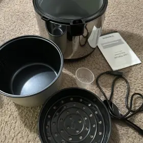 Wrc301s Westinghouse 20-cup Stainless Steel Rice Cooker Perfect Condition. Soup/