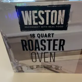 03-4000-w Weston 18 Quart Roaster Oven With Lid Unused Sealed #2